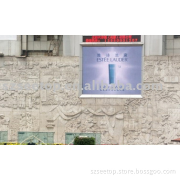 Outdoor full color LED Display with Pixel 16mm and high brightness
